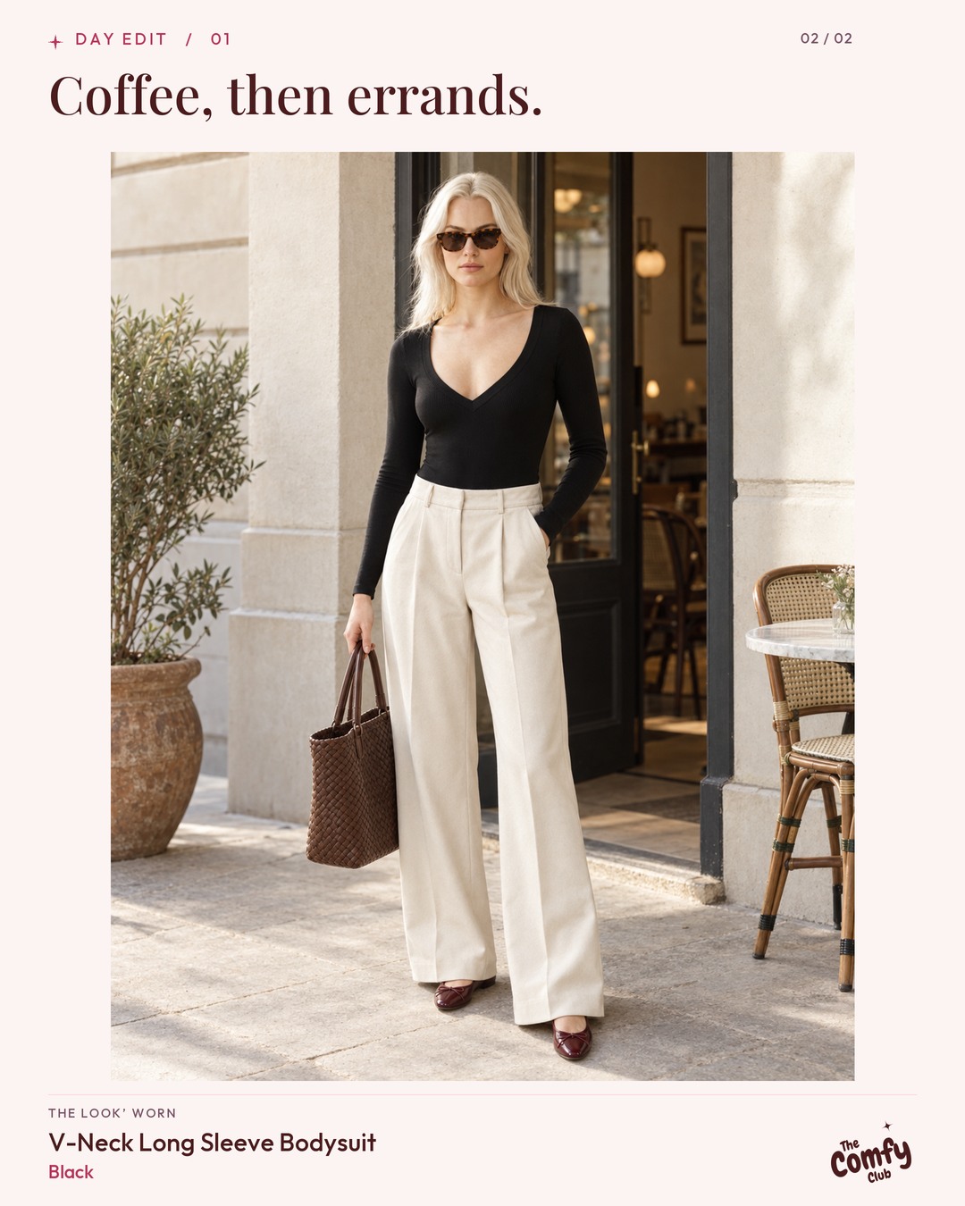 Outfit carousel · 2 of 2 — The corresponding worn-look image completes the carousel.
